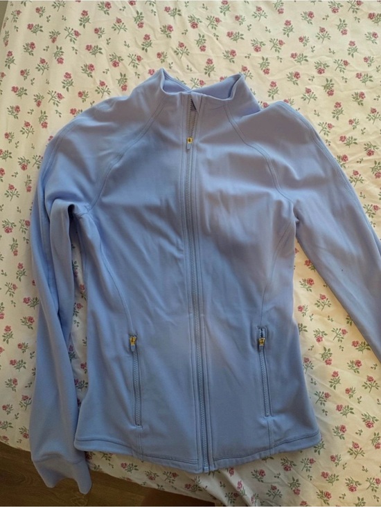 Jackets & Blazers - Light Blue Women's Full-Zip Jacket